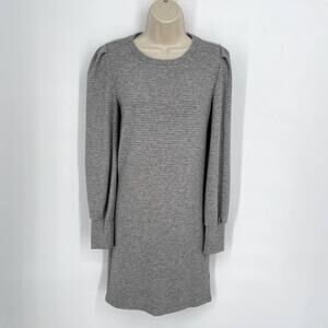 BB Dakota by Steve Madden The Scene Sweater Dress NEW Gray Long Sleeves Womens S